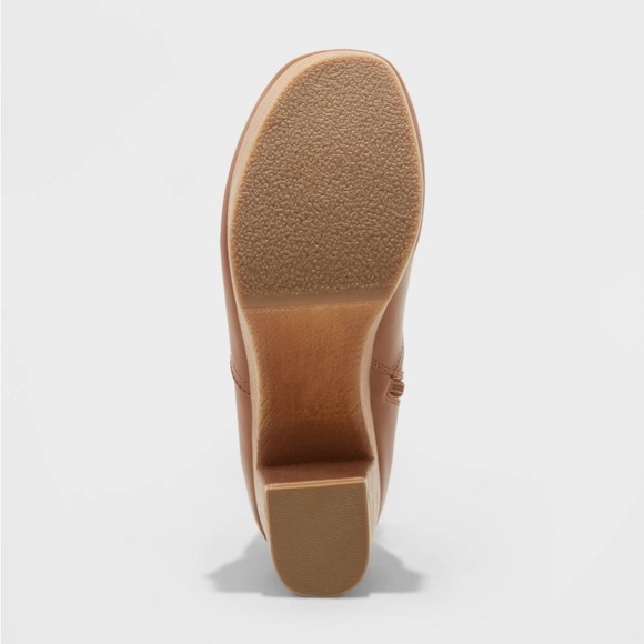 Universal heeled cognac boots - Picture 5 of 5